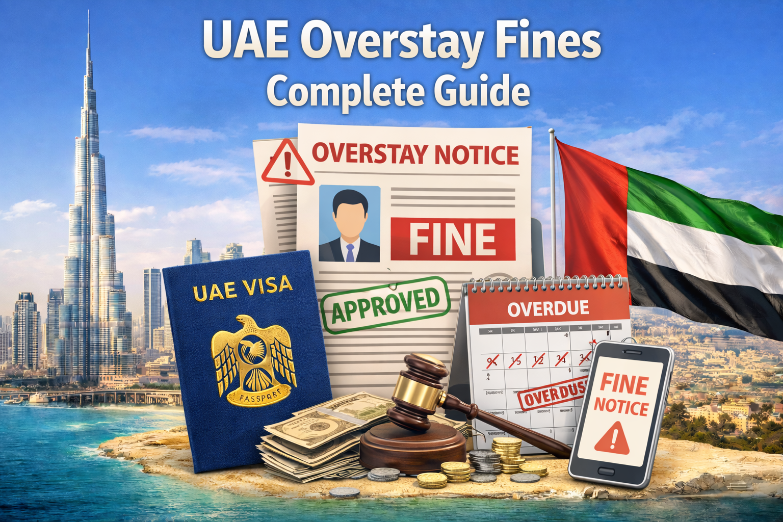 UAE Overstay Fines 2026: Complete Guide